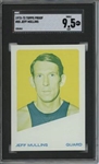 1972 Topps #85 Jeff Mullins 9 card progressive proof.